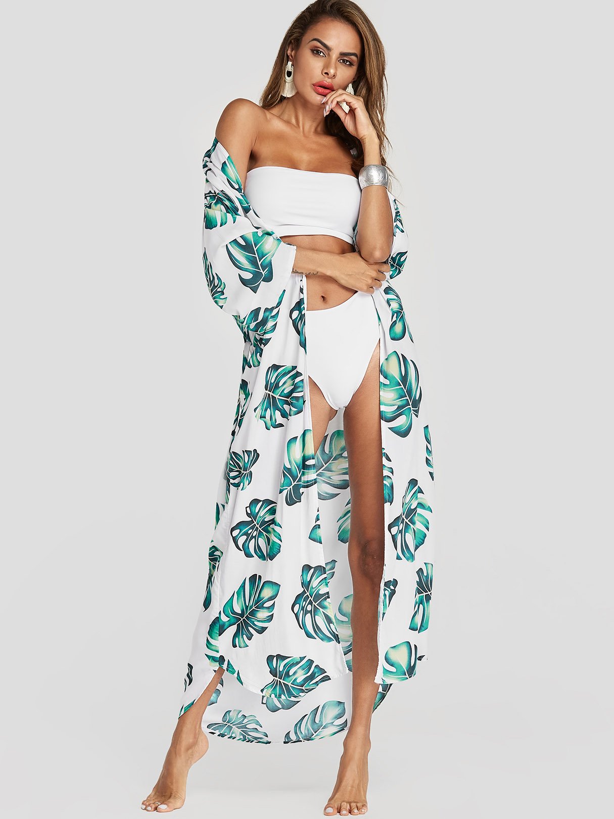 OEM Ladies Floral Cover-Ups