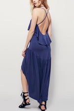 NEW FEELING Womens Blue Maxi Dresses