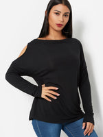 OEM Ladies Black T-Shirts