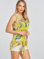 OEM Ladies Yellow Blouses