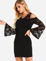 ODM Summer Wedding Guest Dresses With Sleeves