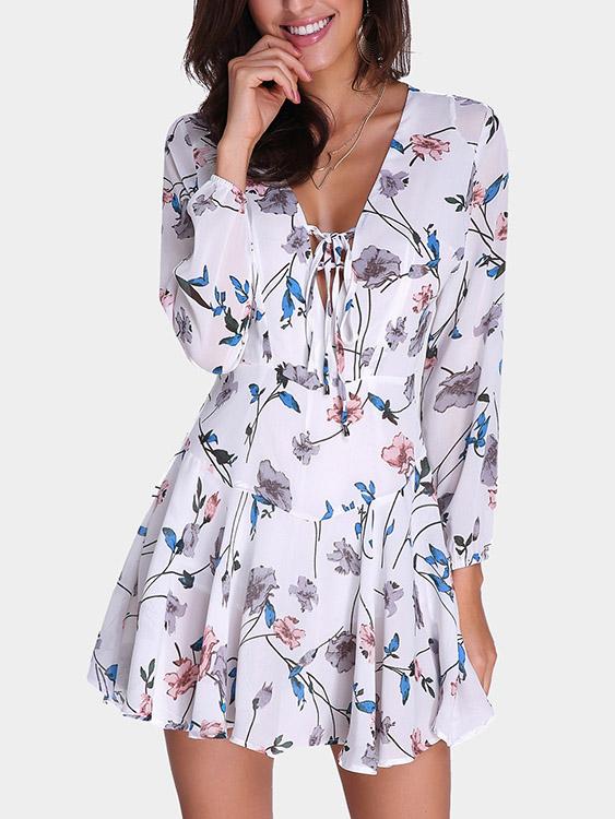 ODM Ladies Long Sleeve Mini Dress