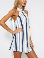 OEM Ladies Navy Mini Dresses