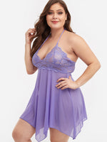 OEM Ladies Purple Plus Size Intimates