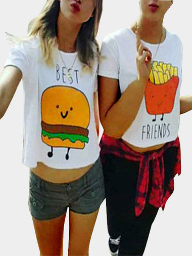 Wholesale Letter Short Sleeve T-Shirts