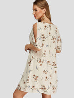 ODM Ladies Half Sleeve Mini Dresses