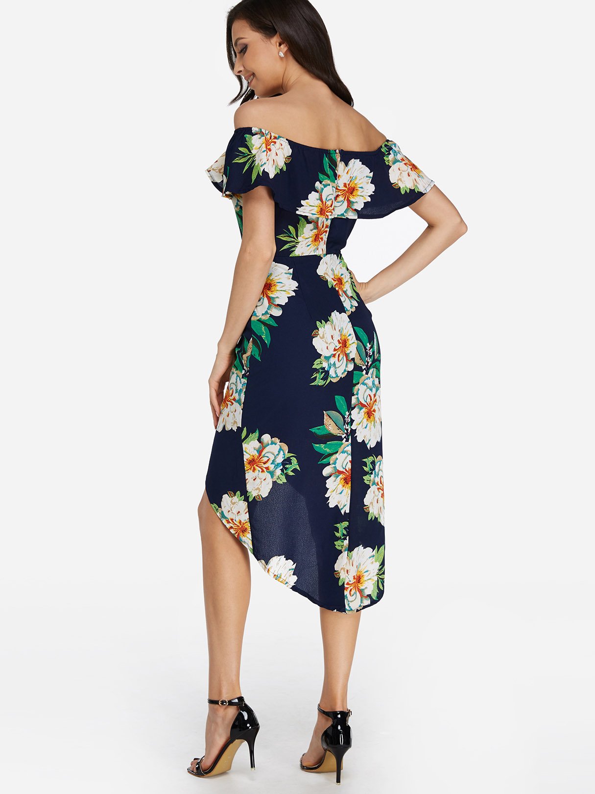 NEW FEELING Womens Floral Floral Dresses