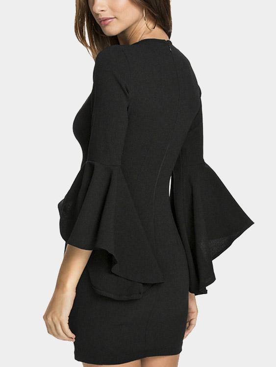 NEW FEELING Womens Black Sexy Dresses