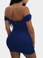 ODM Ladies Short Sleeve Mini Dress