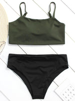 OEM ODM Womens Sleeveless 2 Piece Bikini