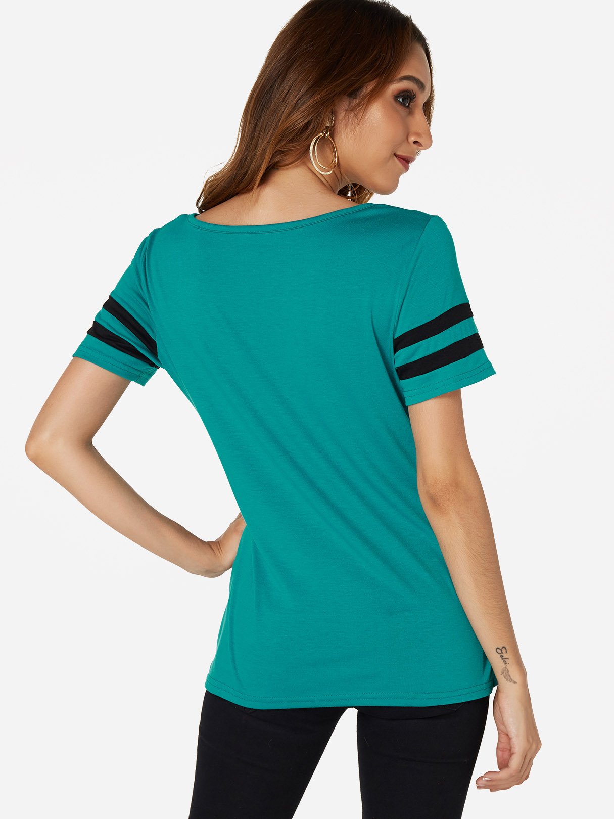 Custom Ladies V-Neck T-Shirts