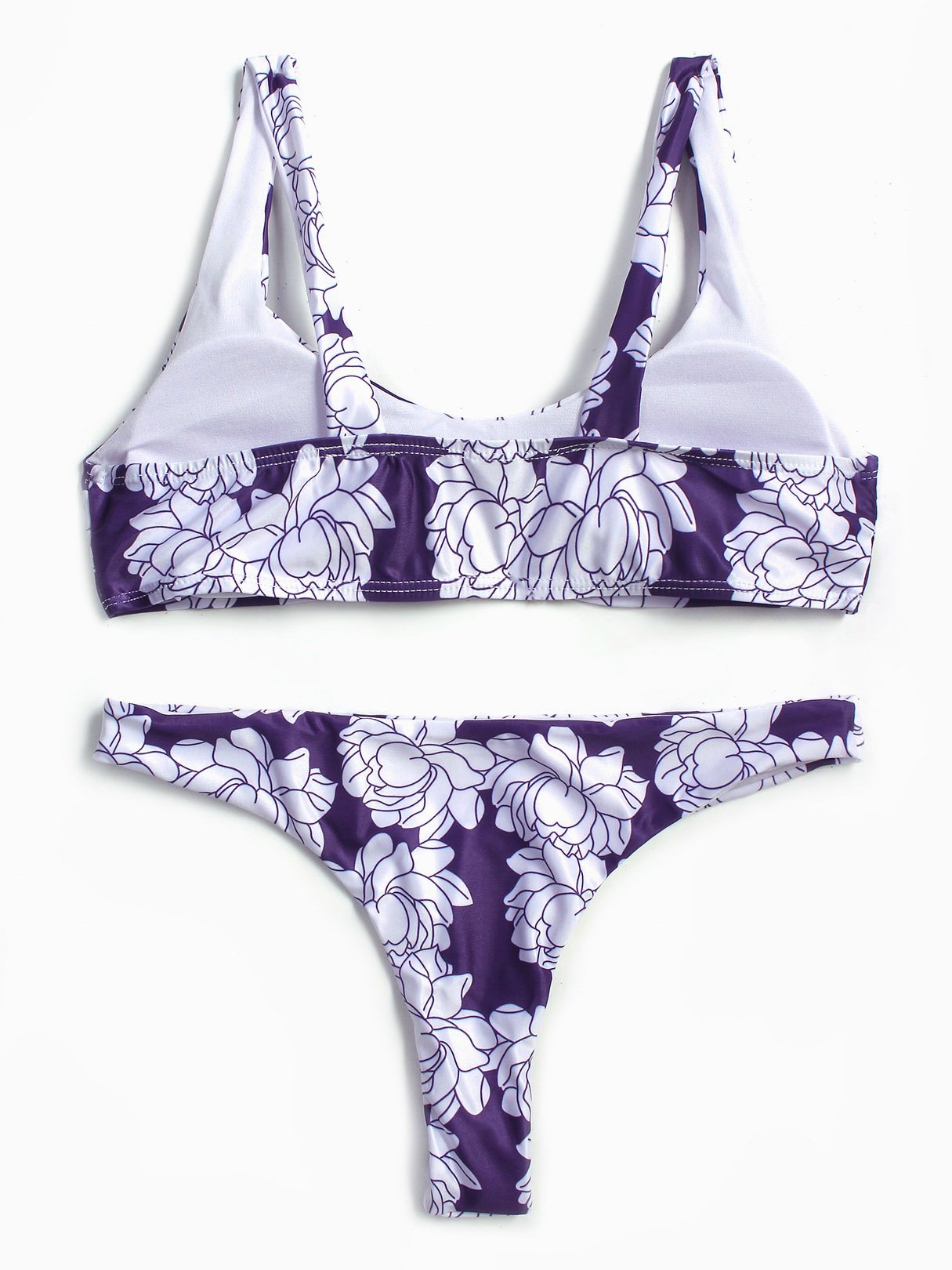 NEW FEELING Womens Floral Bikinis