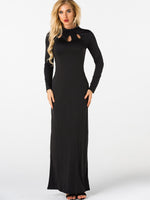 OEM Ladies Black Maxi Dresses