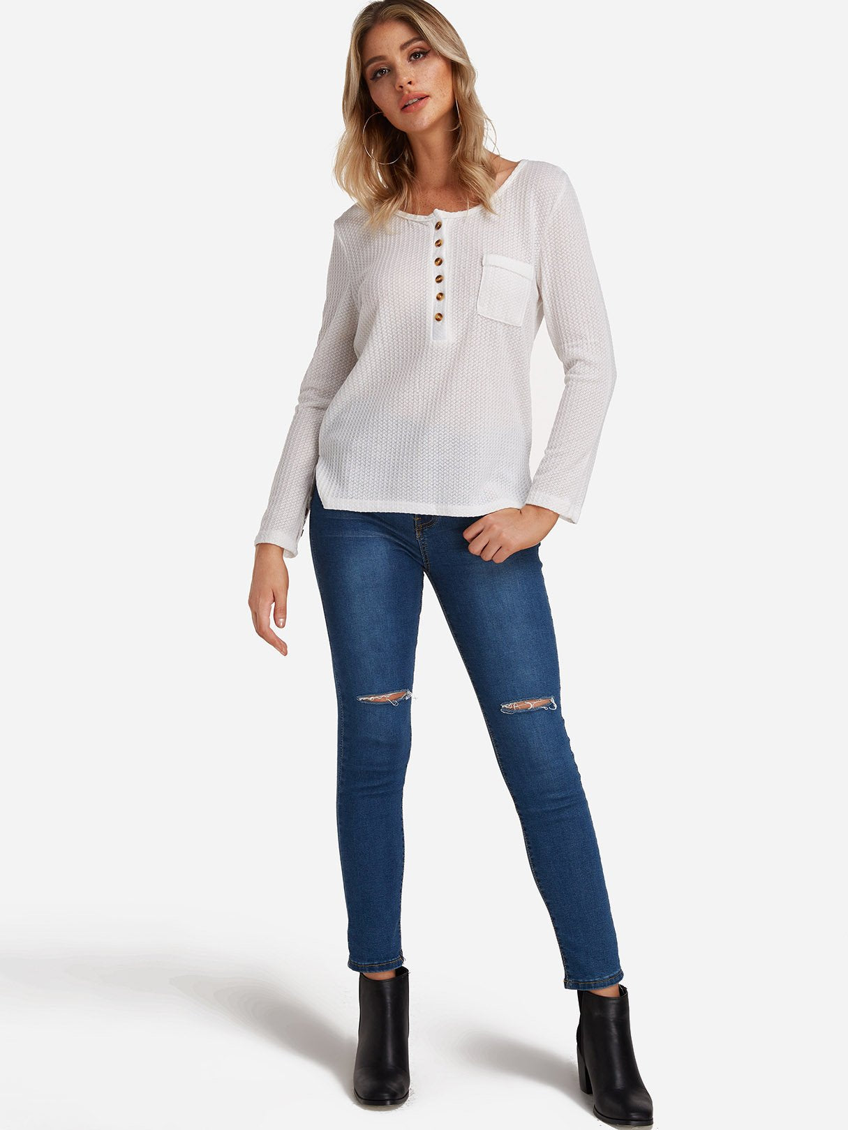 OEM ODM Jeans Top For Ladies Online