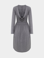 NEW FEELING Womens Grey Casual Dresses