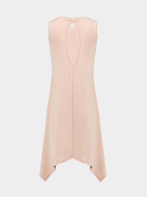 NEW FEELING Womens Pink Casual Dresses