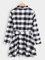 Custom Long Sleeve Lace Shift Dress