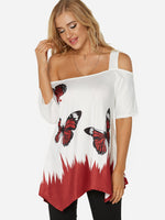 OEM Ladies Red T-Shirts