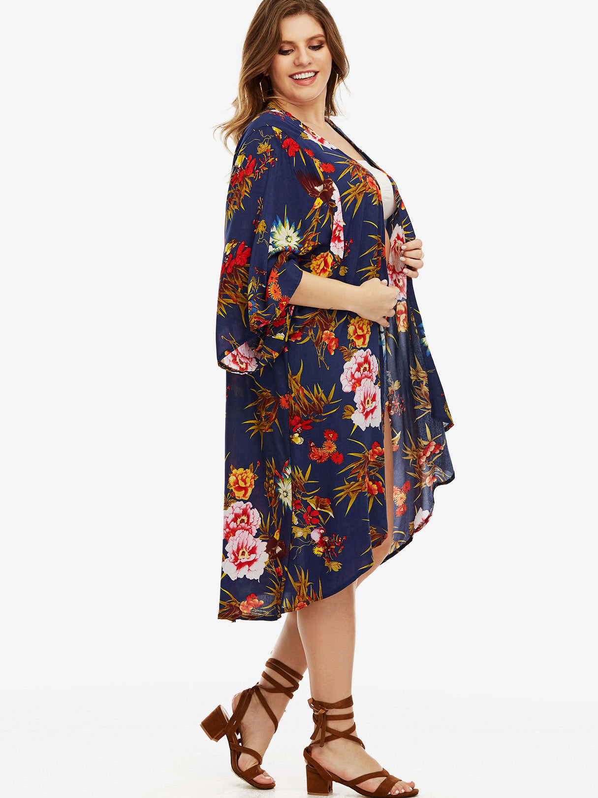 OEM ODM Womens Navy Plus Size Tops