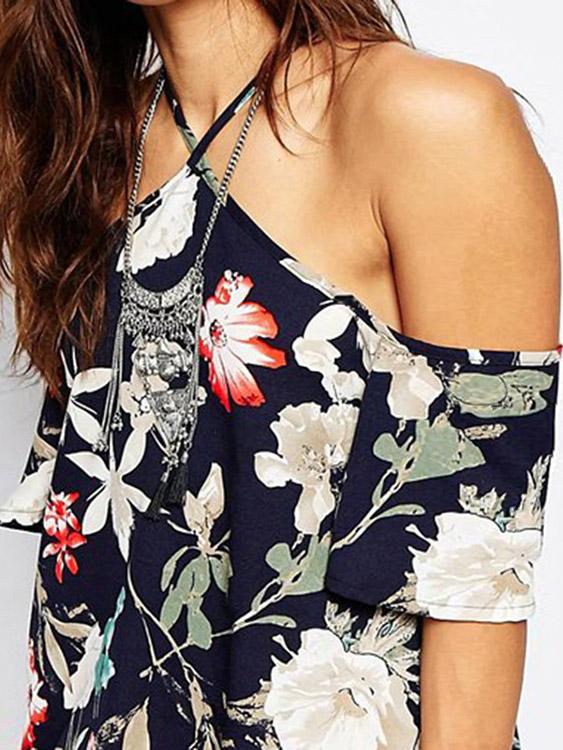 OEM Ladies Multi Floral Dresses