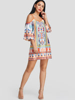 NEW FEELING Womens Multi Casual Dresses
