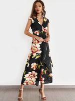 ODM Ladies Short Sleeve Maxi Dresses