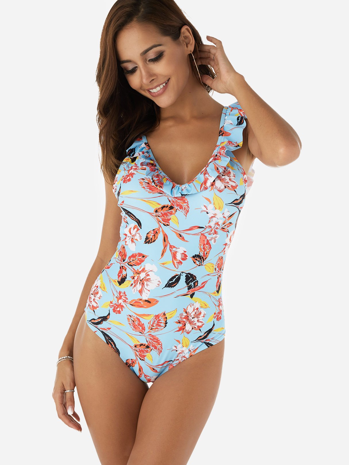 ODM Ladies Sleeveless One-Pieces Swimwear