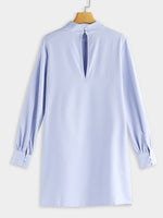 NEW FEELING Womens Blue Mini Dresses