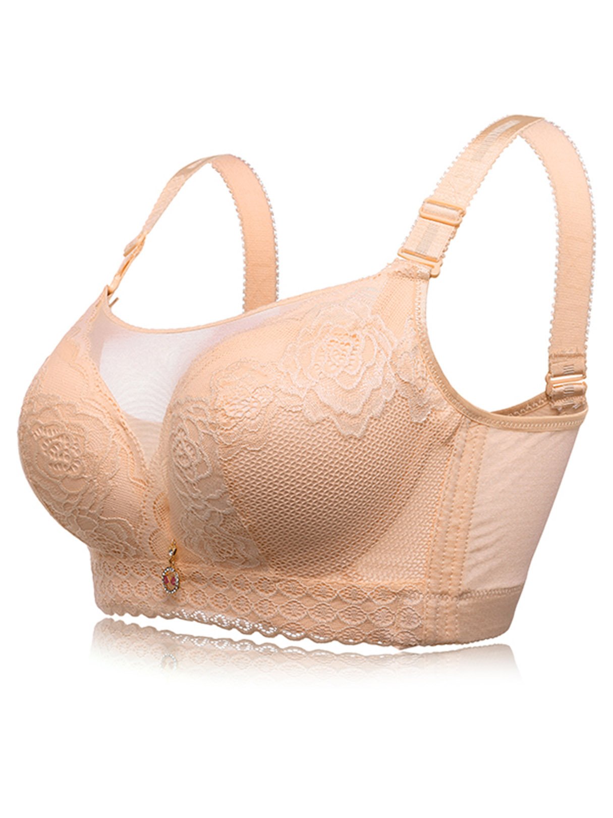 Wholesale Wireless Mesh Full Up Breathable Bras