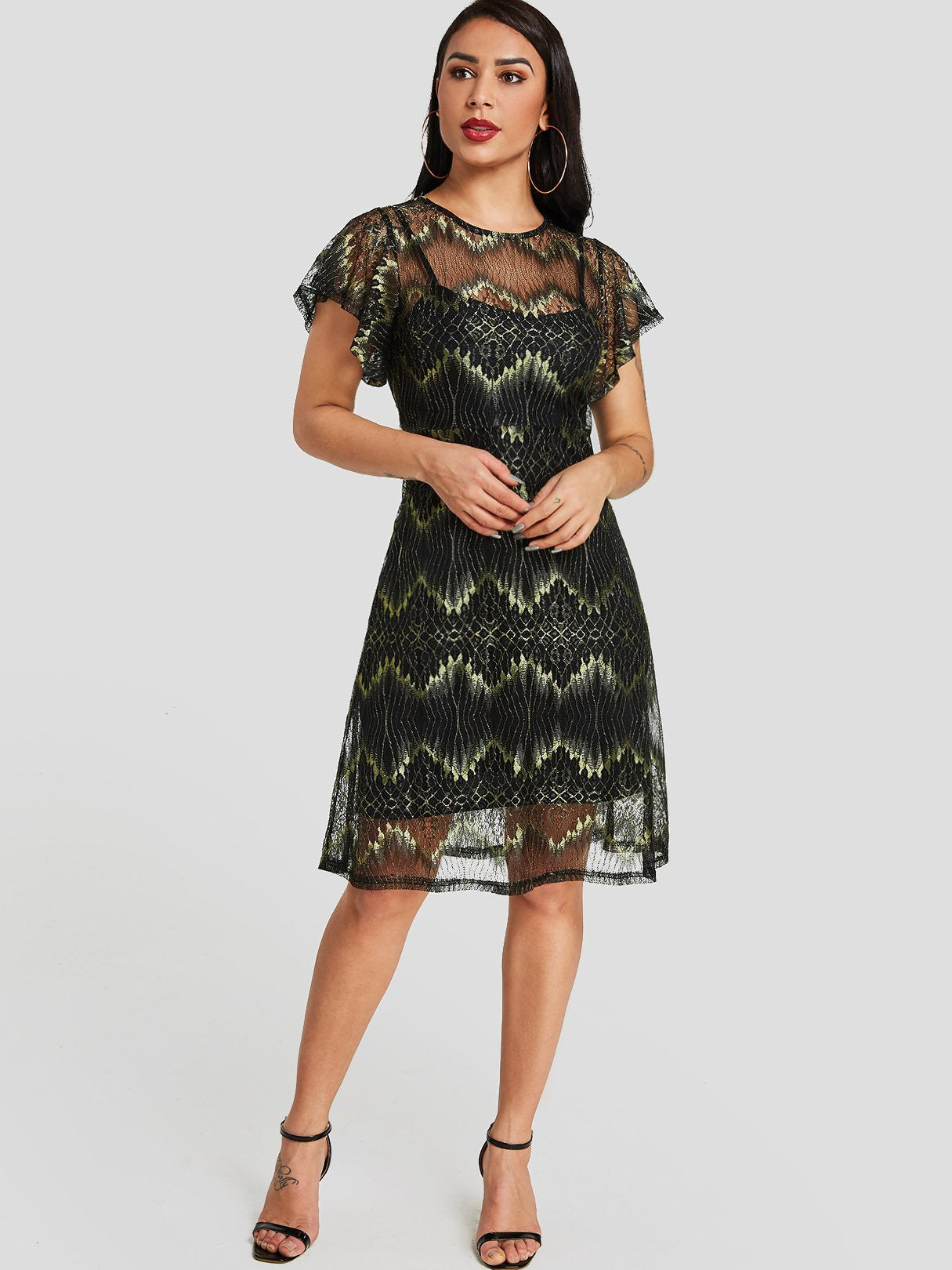 NEW FEELING Womens Black Sexy Dresses