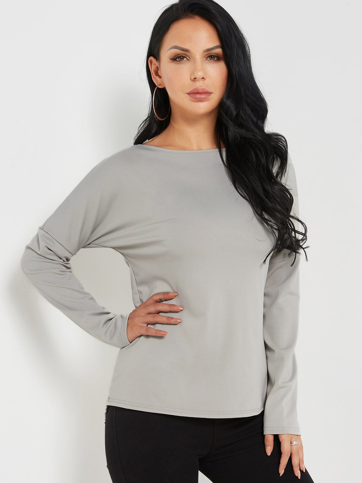 OEM Ladies Grey T-Shirts