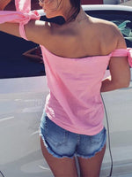 OEM ODM Ladies Pink T-Shirts