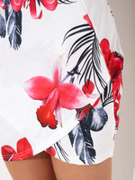 Custom Womens 3/4 Sleeve Mini Dress