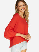 OEM Ladies Red T-Shirts