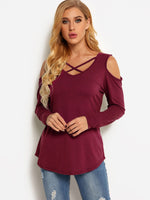 OEM Ladies Red Blouses