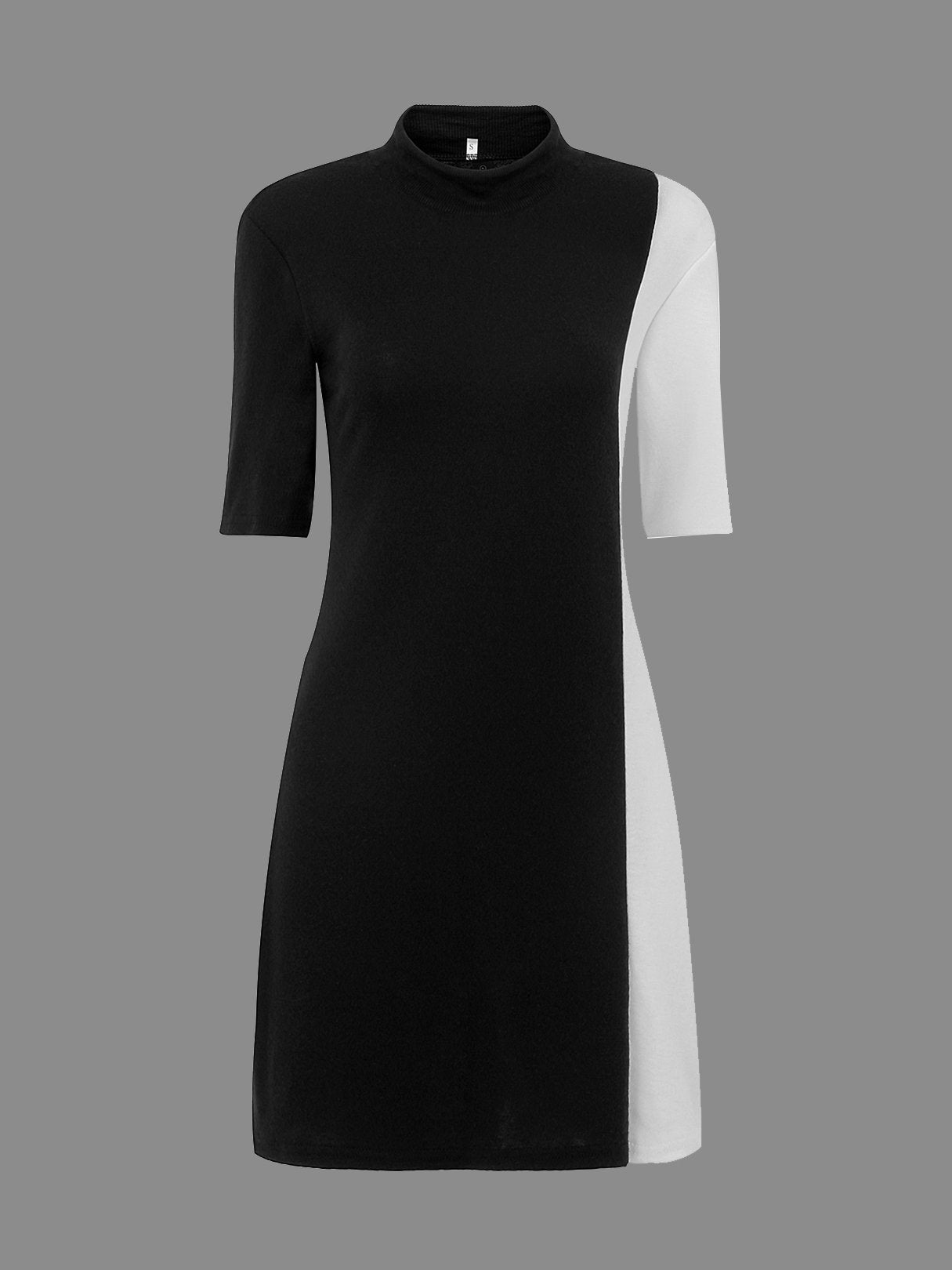 Wholesale Black & White Casual Dress