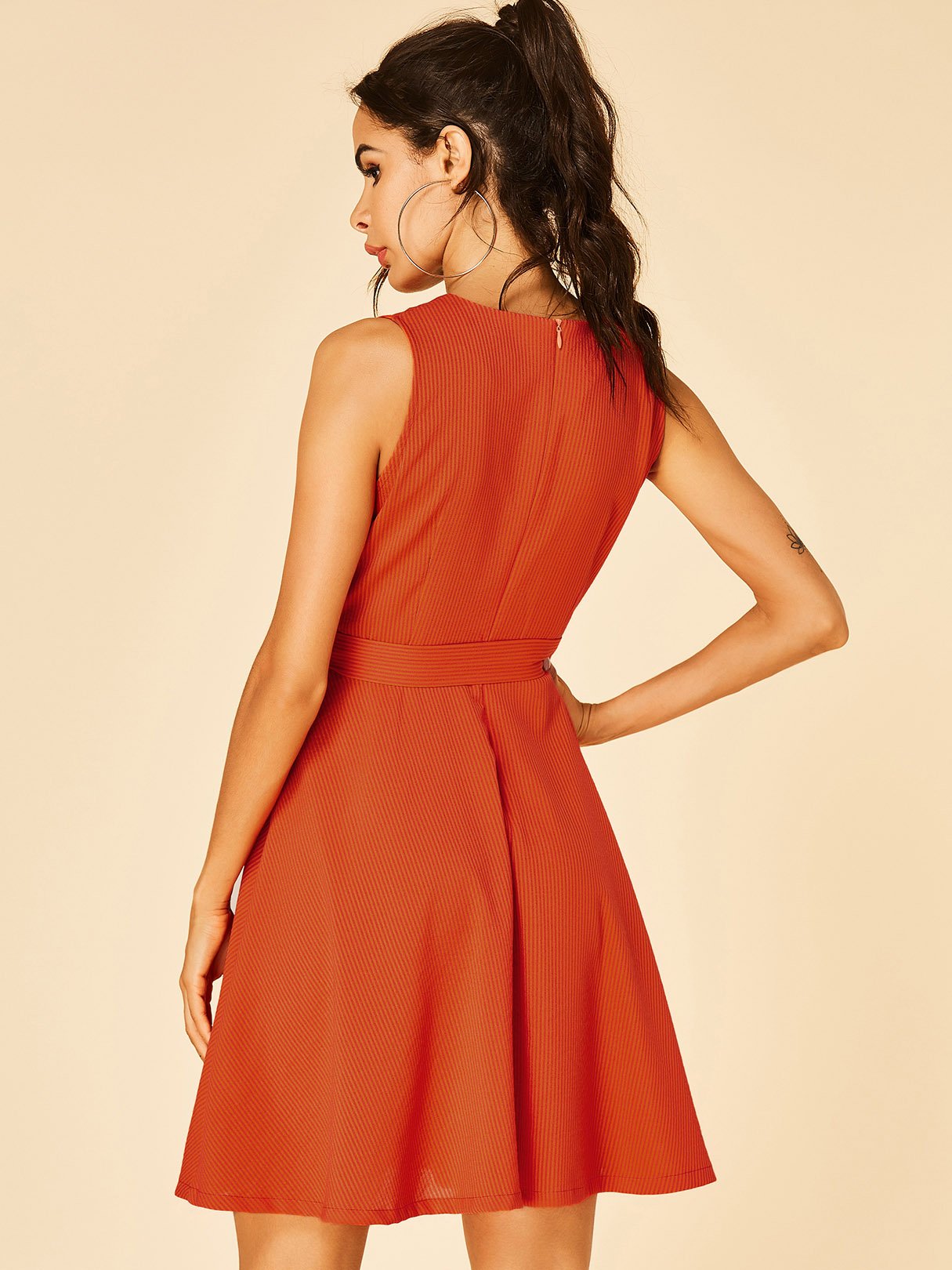 ODM Ladies Sleeveless Dresses
