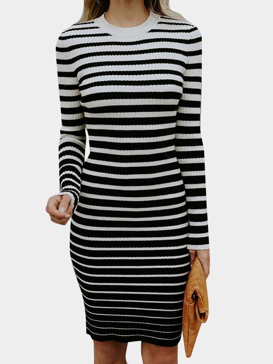 NEW FEELING Womens White Midi Dresses