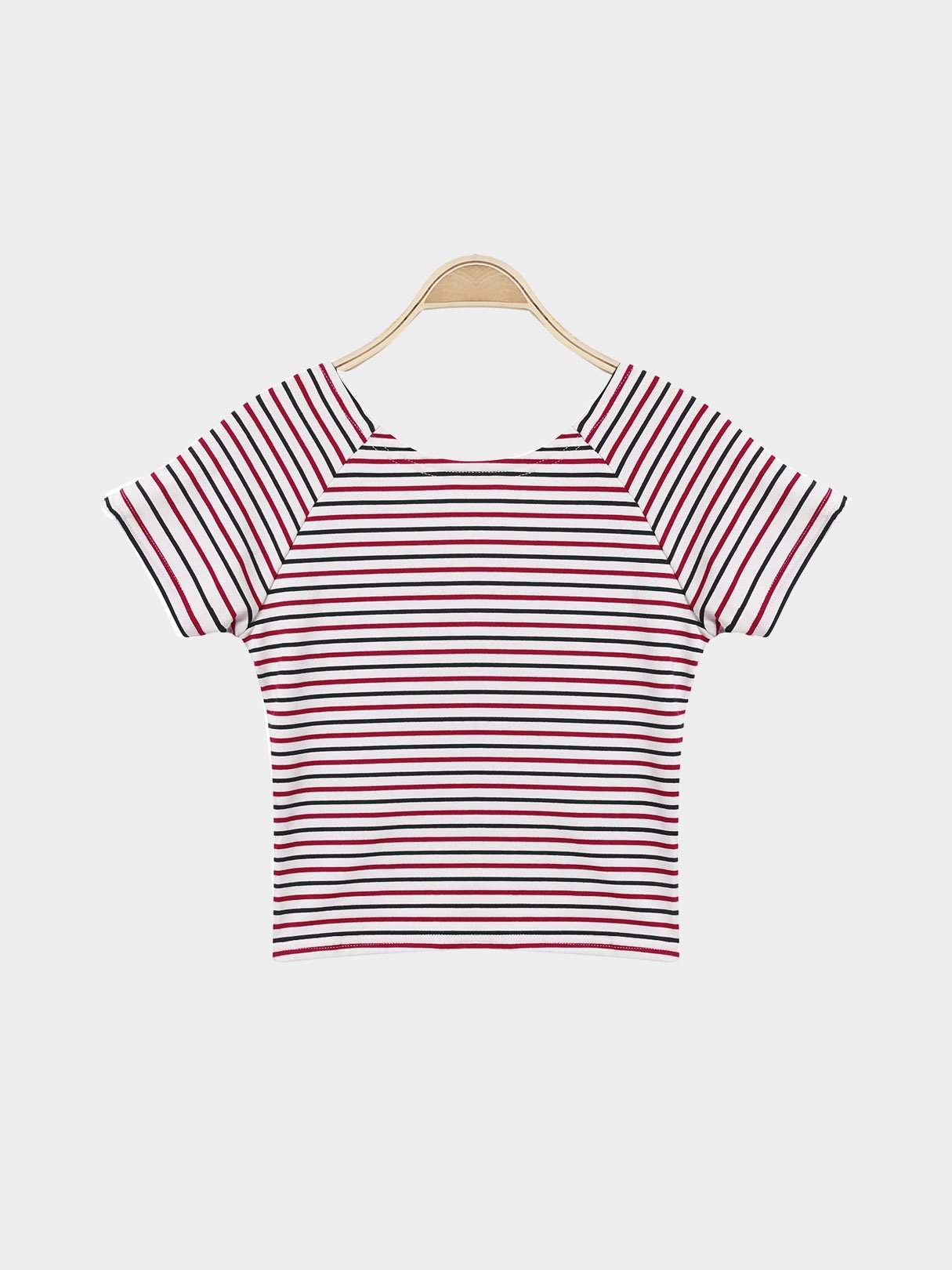 NEW FEELING Womens Red T-Shirts