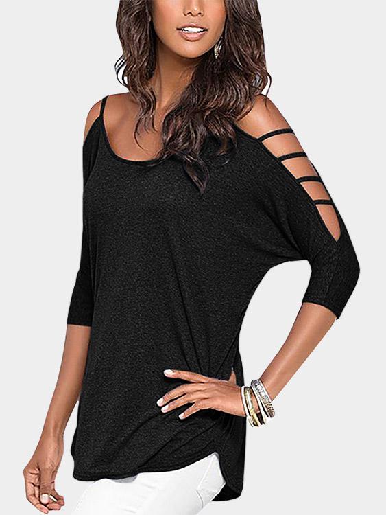 OEM ODM Womens Black T-Shirts