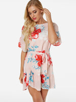 Custom Womens Floral Print Dresses