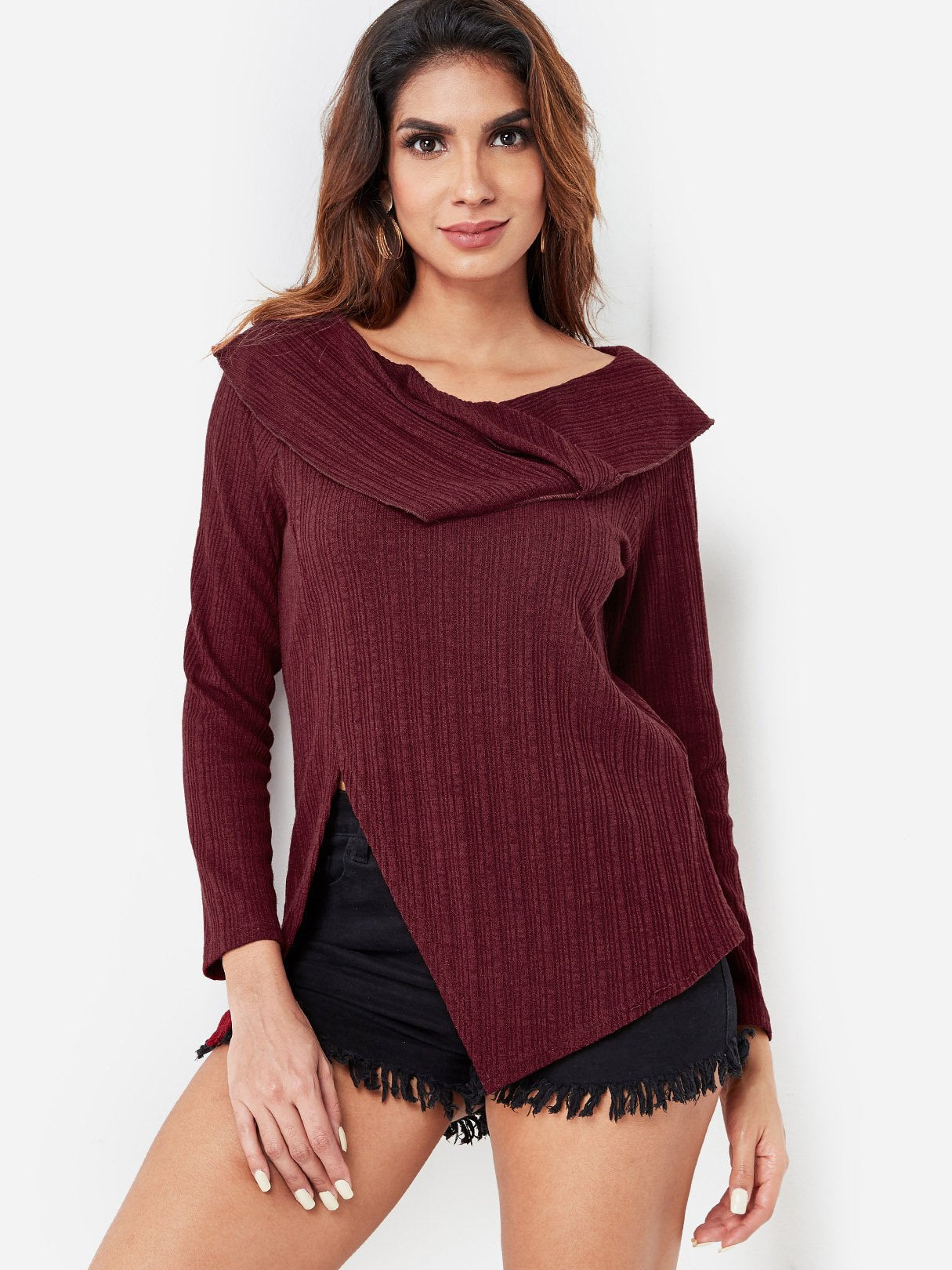 OEM Ladies Burgundy T-Shirts