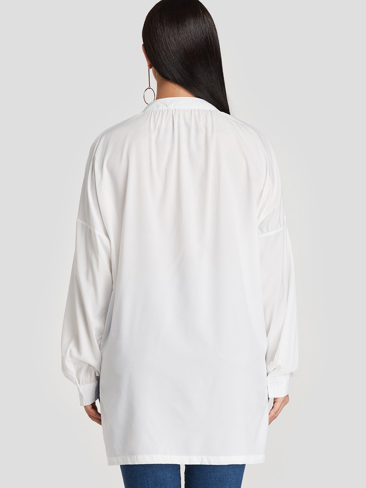 NEW FEELING Womens White T-Shirts