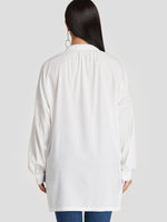 NEW FEELING Womens White T-Shirts