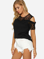 OEM Ladies Black T-Shirts