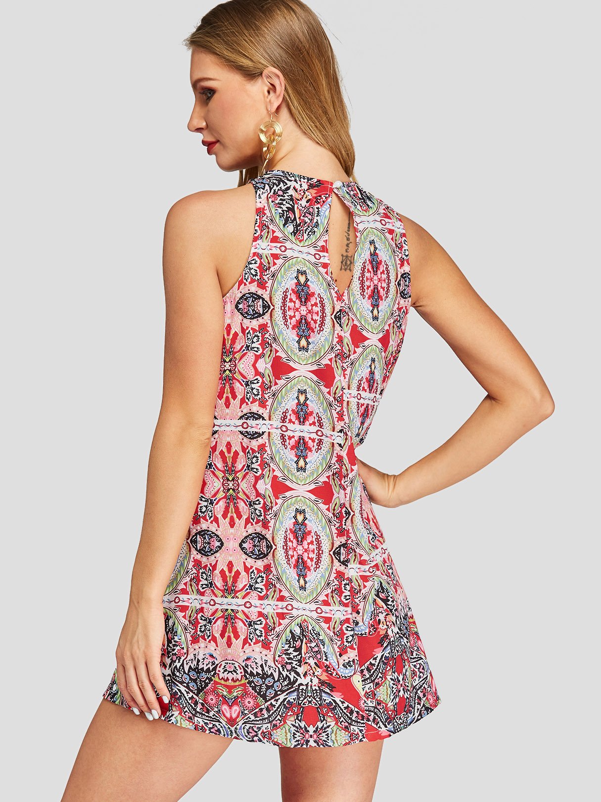 OEM Ladies Red Mini Dresses