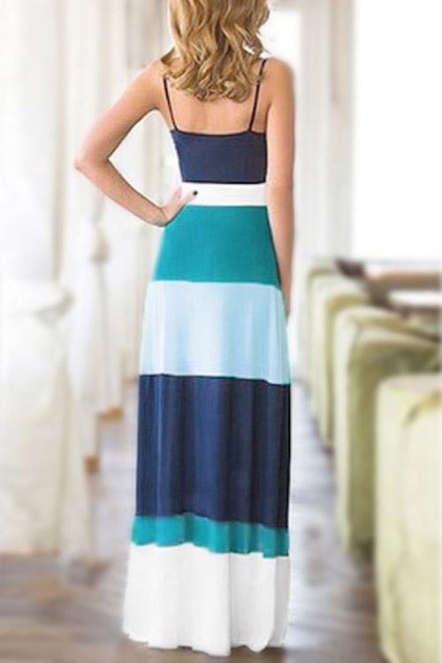 NEW FEELING Womens Green Maxi Dresses