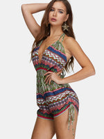 NEW FEELING Womens Green One-Pieces