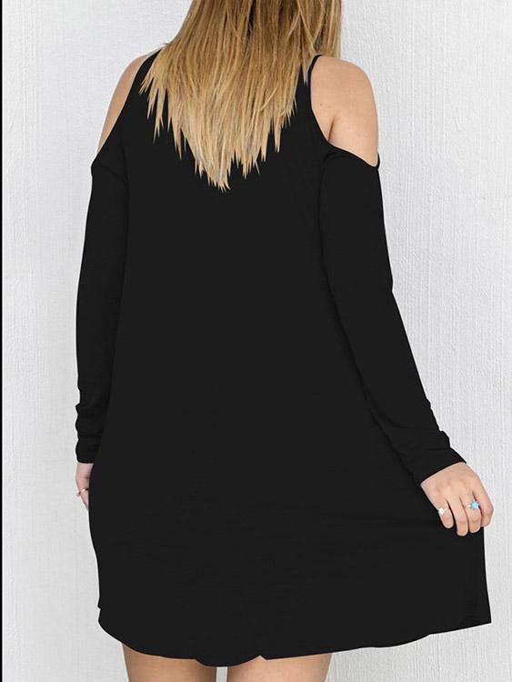 NEW FEELING Womens Black Mini Dresses