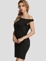 OEM Ladies Black Mini Dresses